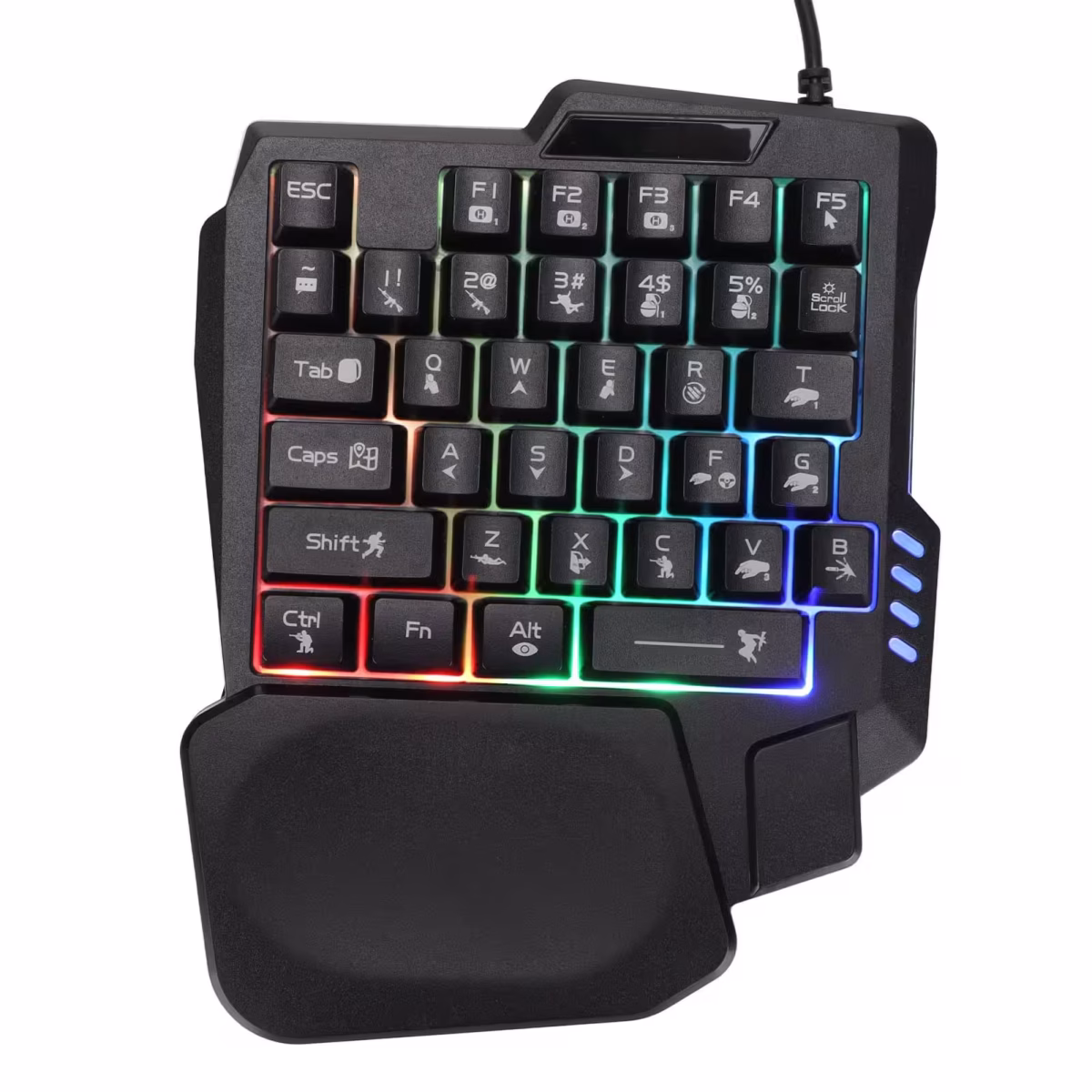 Keyboard Wired One Hand Left JK-911 - Image 1