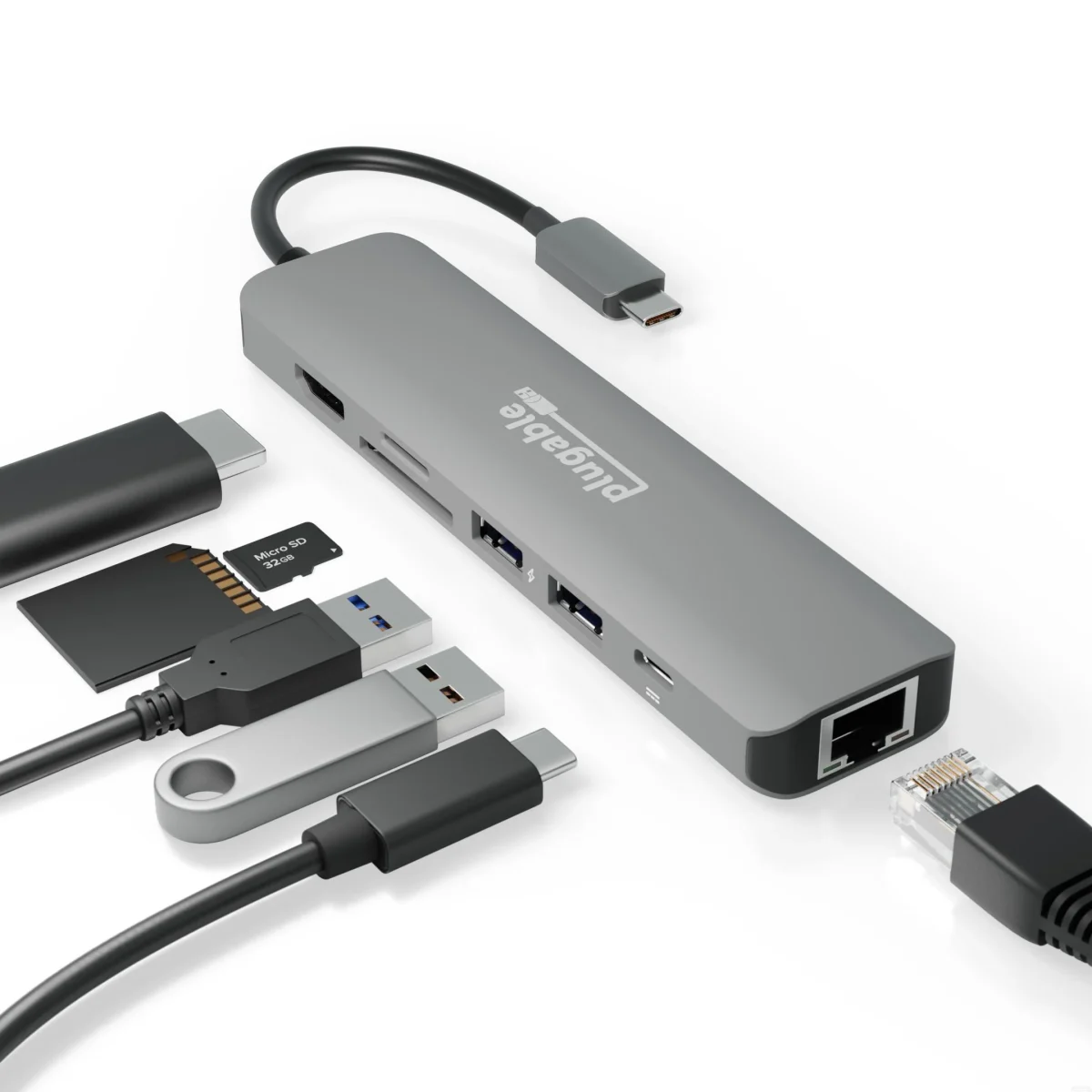 USB-C Hub 7in1 - Image 1